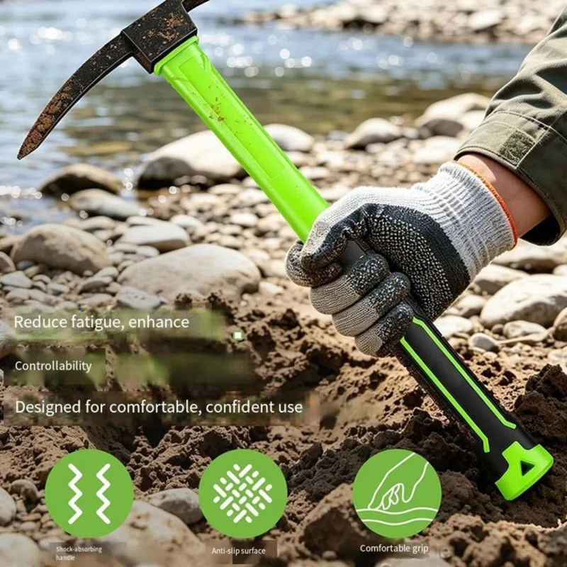 tkoh-ensemble-d'outils-a-main-2-pieces-houe-de-jardin-et-rateau-cultivateur-robuste-et-pioche-pour-le-jardinage