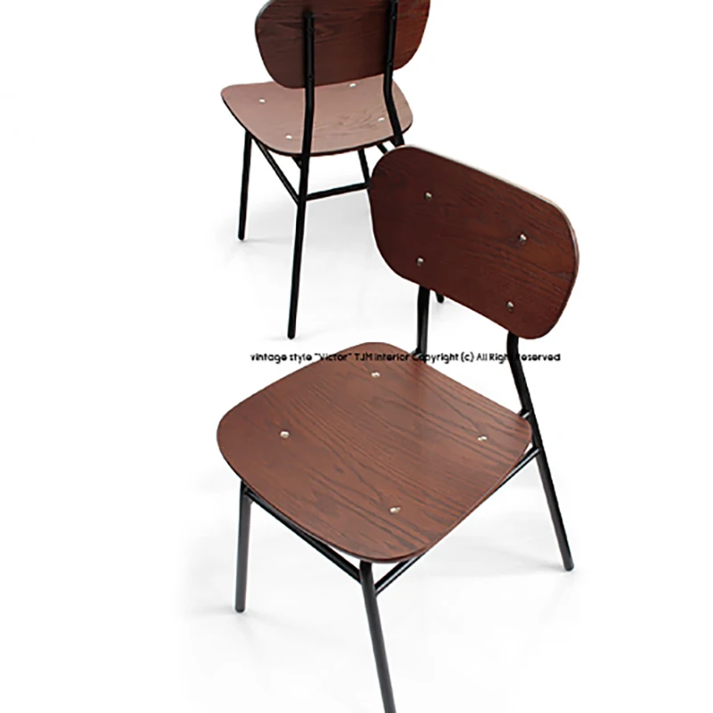 Home dining chairs, coffee shops, restaurant backrests