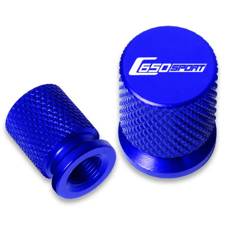2 stücke Motorrad Zubehör Rad Reifen Ventil Stem Caps CNC Luftdichte Abdeckungen Für BMW C650SPORT C650 SPORT