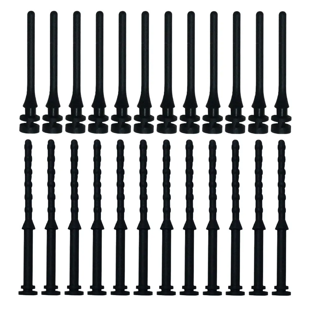 100Pcs Shockproof Rubber Fan Mount Screws Anti Vibration Pc Case Cooling Pins Secure Mounting for Gaming Desktop Computer Fans