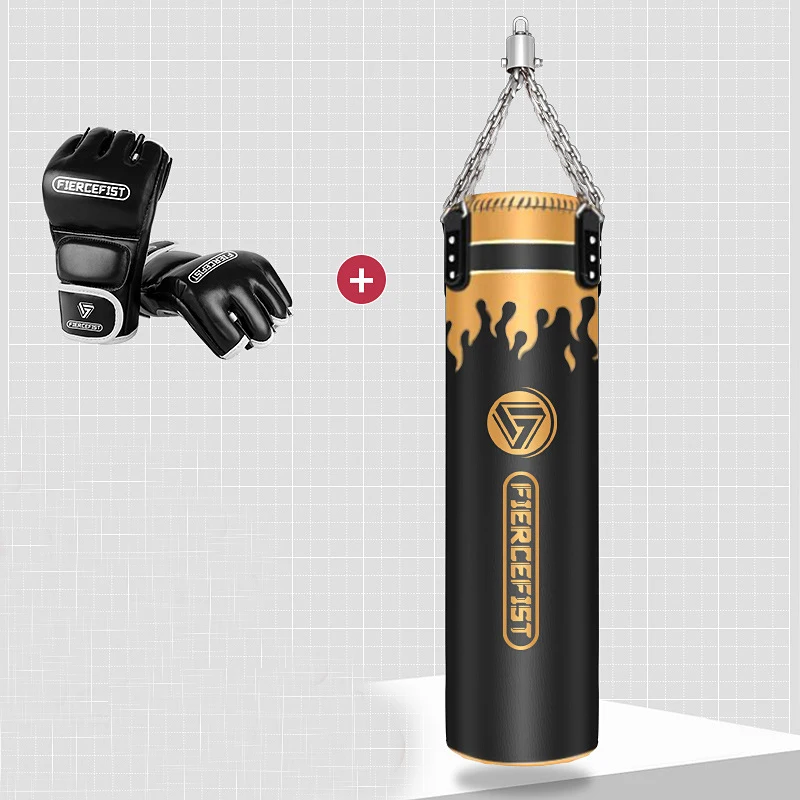 Professional Kickboxing Punching Bags, Taekwondo Bag, Sanda Sandbags for Home Fitness, Boxing Punching Training, 180cm-140cm