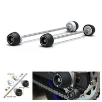 For Suzuki GSX-8S GSX-8R 2023 2024 2025 Front Rear Axle Fork Sliders Motorcycle Frame Crash Protector Wheel Hub Anti-Collision