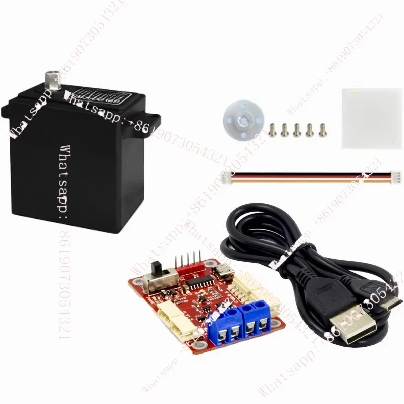 

Бесщеточный серводвигатель 12В с последовательным портом RS485, металлический, 30 кг, 360 градусов, для промышленного применения