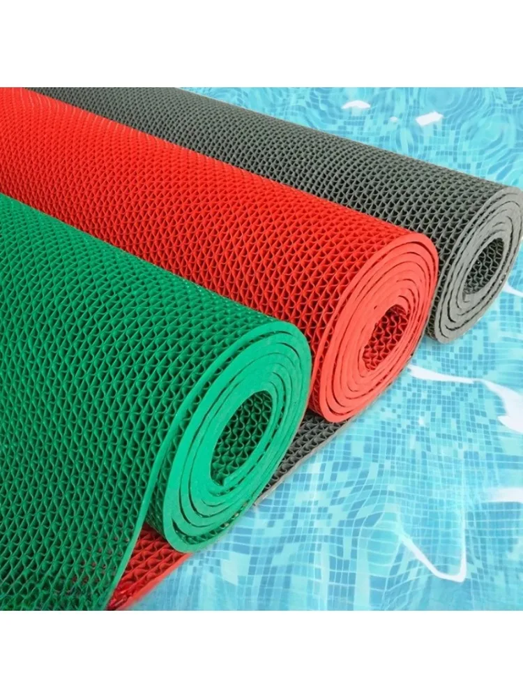 Badkamermatten, kunststof geperforeerde antislipmatten, woonaccessoires, halvloermatten, keuken, badkamer, antislip waterdichte matten - afbeelding 2