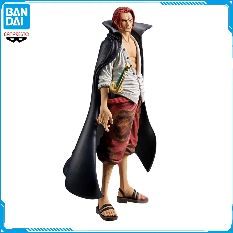 

In Stock Bandai BANPRESTO DXF ONE PIECE Shanks Original Genuine Anime Figure Model Toy for Boy Action Figure Collection Doll Pvc