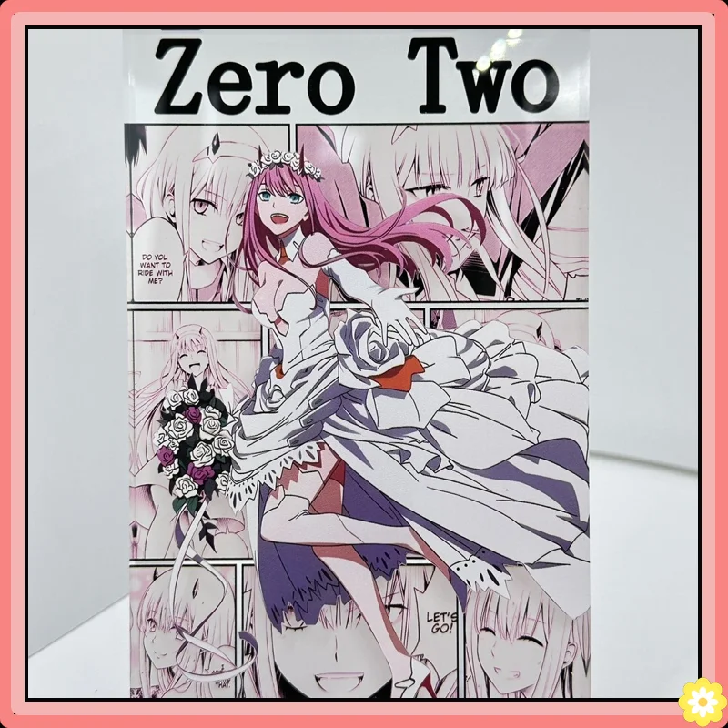 DARLING in The FRANXX Zero Two Ichigo Hiro Supporto acrilico Periferico Anime Mattoni acrilici ad alta trasparenza personalizzati