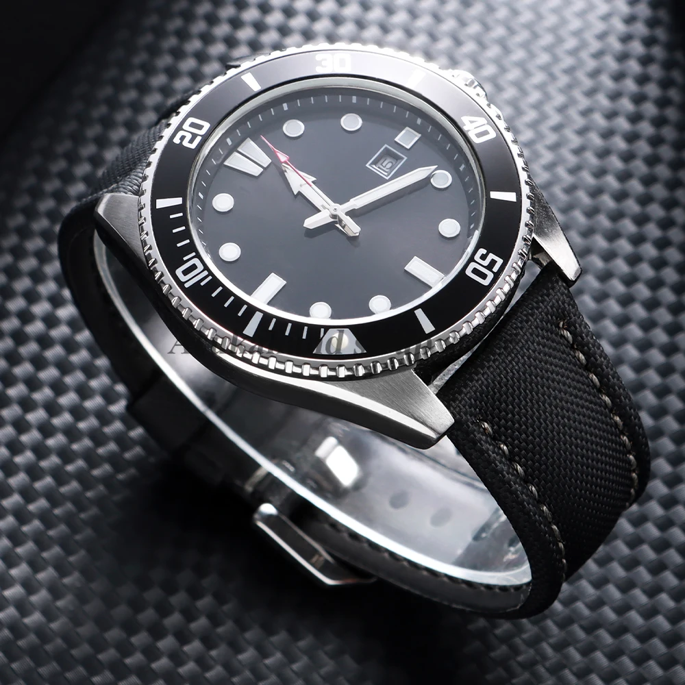 Correa de tela de vela Premium de 20mm, 22mm y 23mm para Seiko para Blancpain, correa de reloj FIFTY FATHOMS, correa de liberación rápida de cuero de nailon duradero