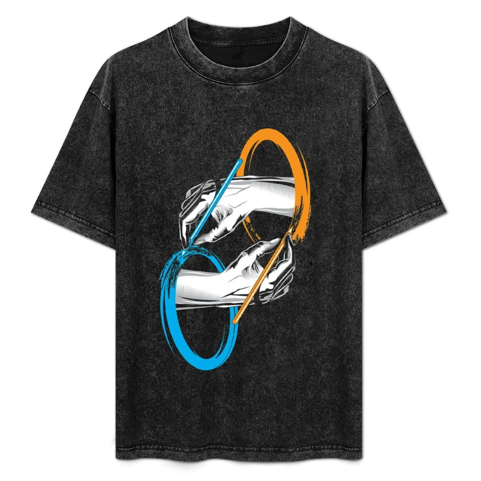 

Drawing portals T-Shirt man graphic t shirt anime t shirts for man men t shirt cotton 100% man shirts for men T-Shirt
