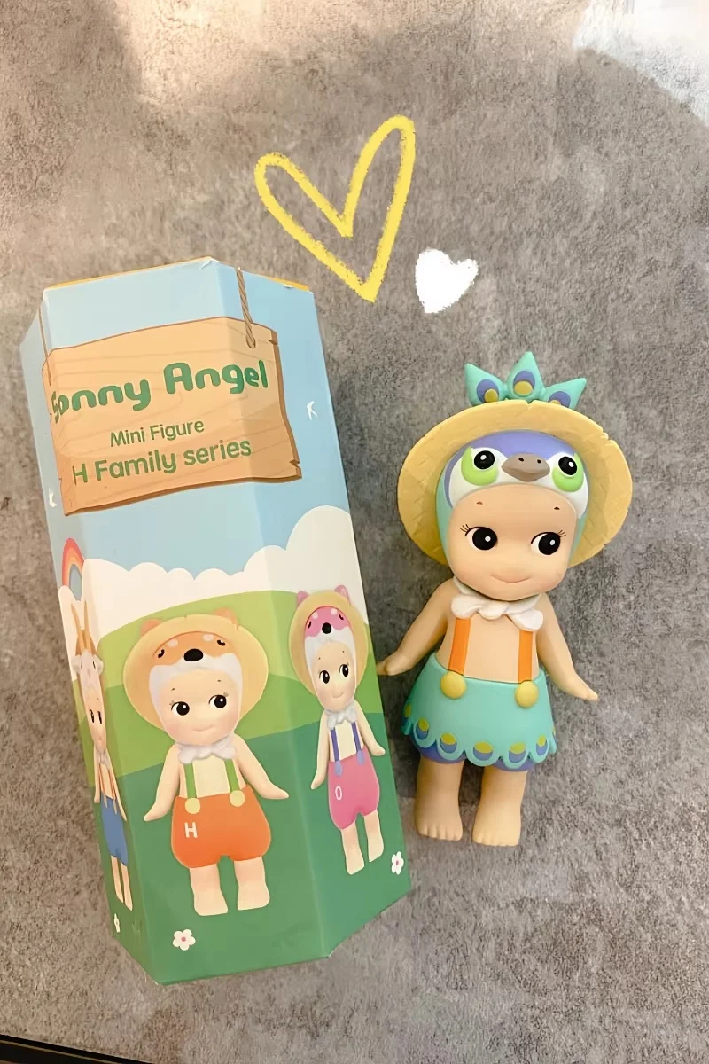 Hot New Sonny Angel Rare Brand New Series Hippers Blind Box Doll Cute Ornament Gift Box Set Decoration Holiday Gifts Toys