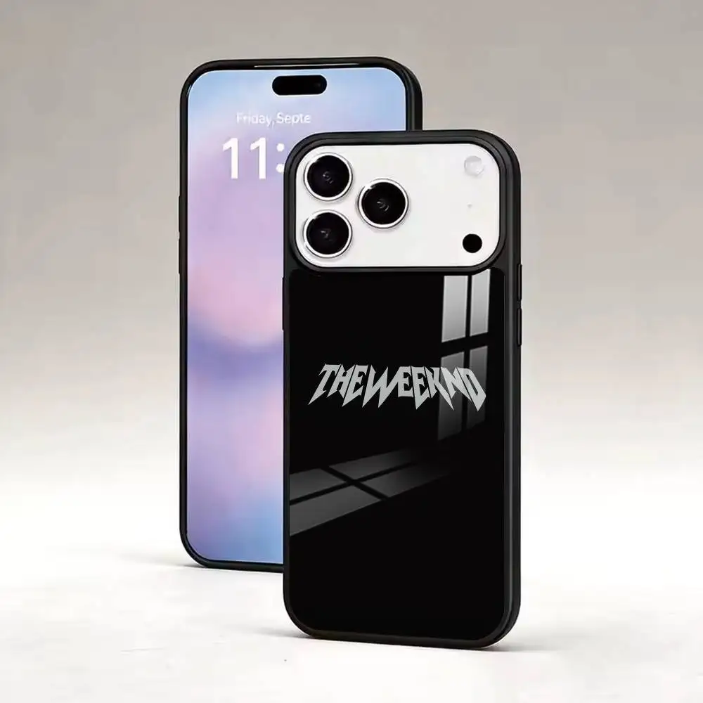 Singer T-The W-Weeknd Phone Case For iPhone17,16,15,14,Plus,Pro Magnetic Supports Magnetic Wireless Charging