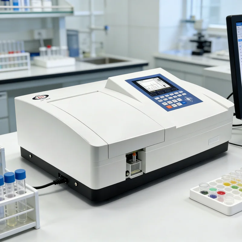 Split Beam 4nm UV/VIS Spectrophotometer 200-1000nm Spectral Bandwidth Spectrophotometer