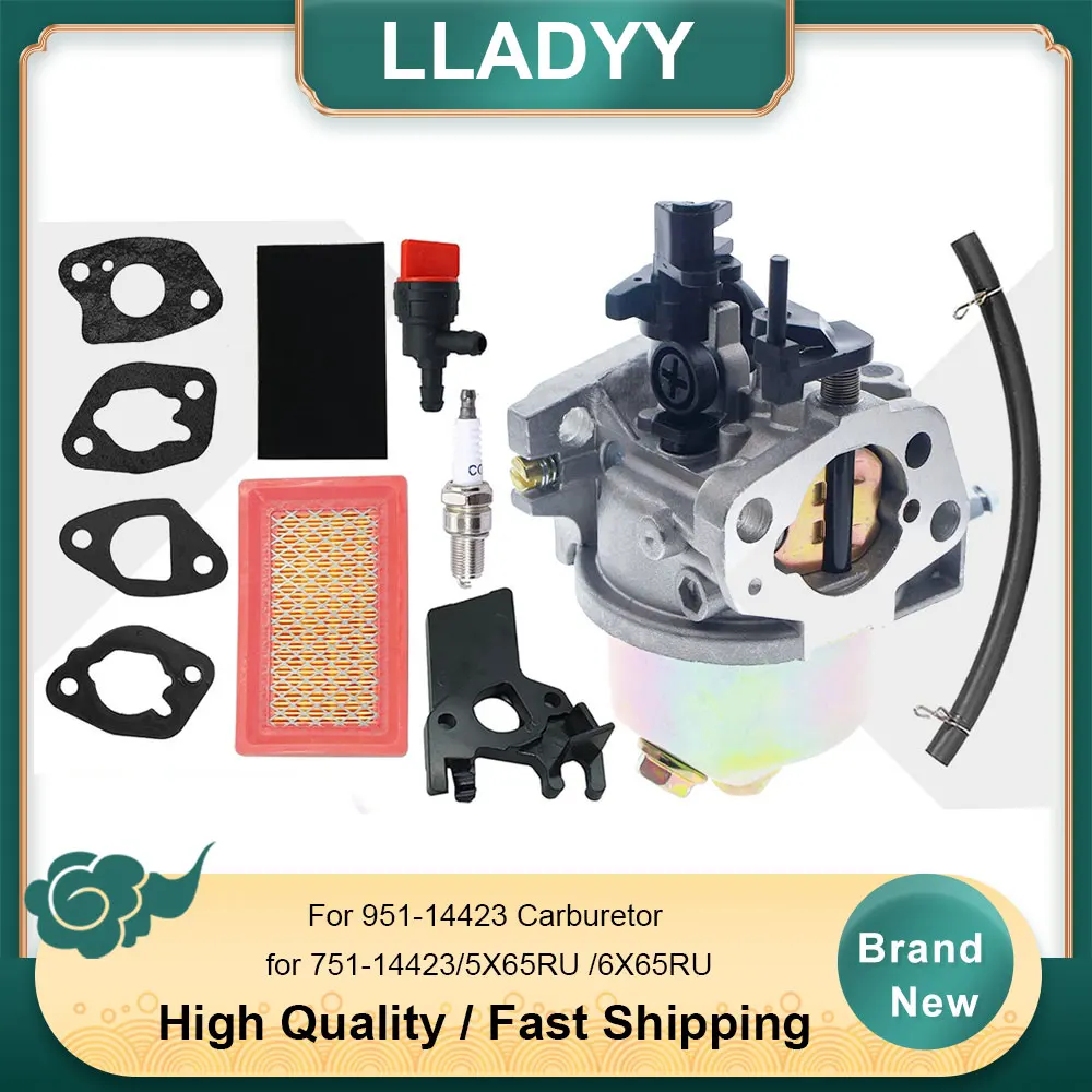 

Replacement Carburetor Kit 951-14423 for Cub Cadet Troy-Bilt - Replaces 751-14423 5X65RU 6X65RU