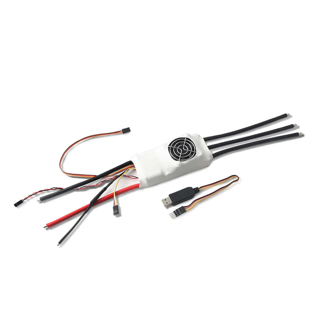RC 16S 200A ESC FATJAY FLIER High-current Brushless Electronic Speed Controller for Model RC Car