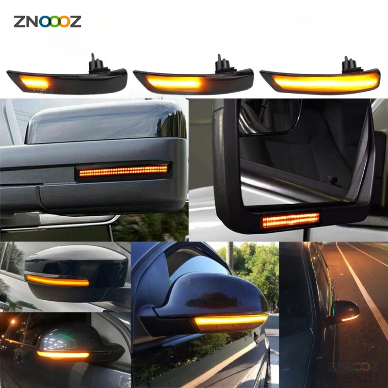 For Ford Focus 2 MK2 MK3 For Mondeo MK4 EU Dynamic Turn Signal Light Side Mirror Indicator Sequential Blinker Lamp
