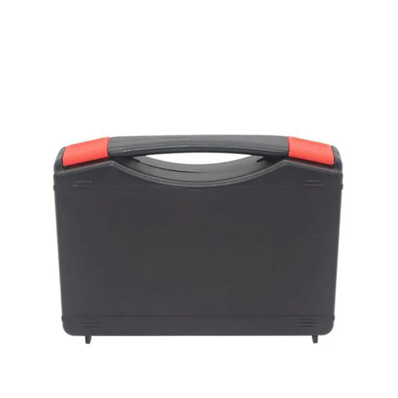 Plastic Carrying Hard Case Portable Tool Packing Case 230x180x45mm Empty Protective Hard Case For Hardware Tools, Black