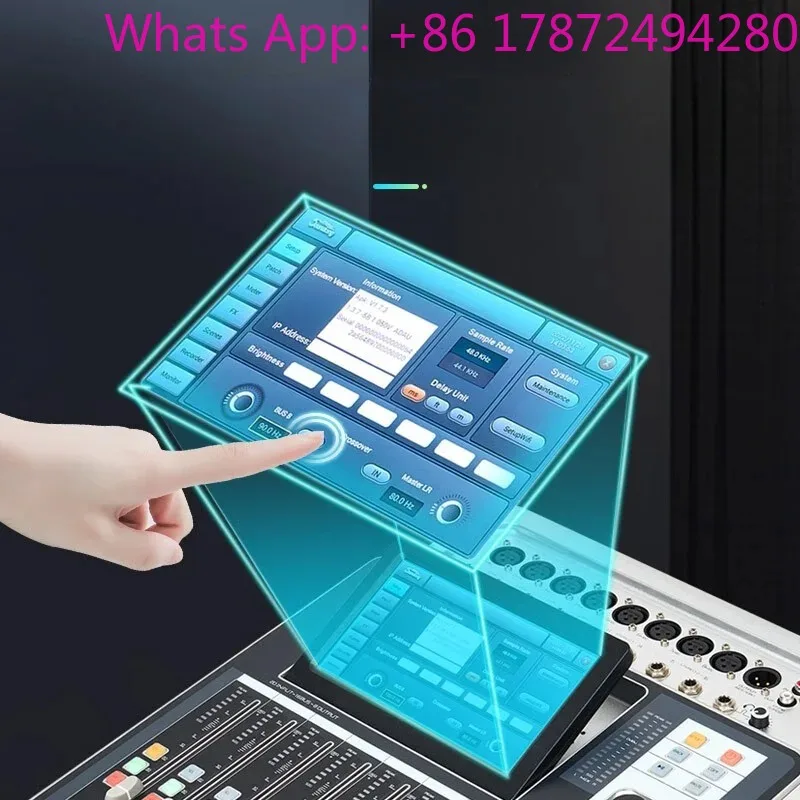 【Best-selling】A20/DM20 Professional Digital Mixing Console Live Stage Audio Mixer with Reverb Effects
