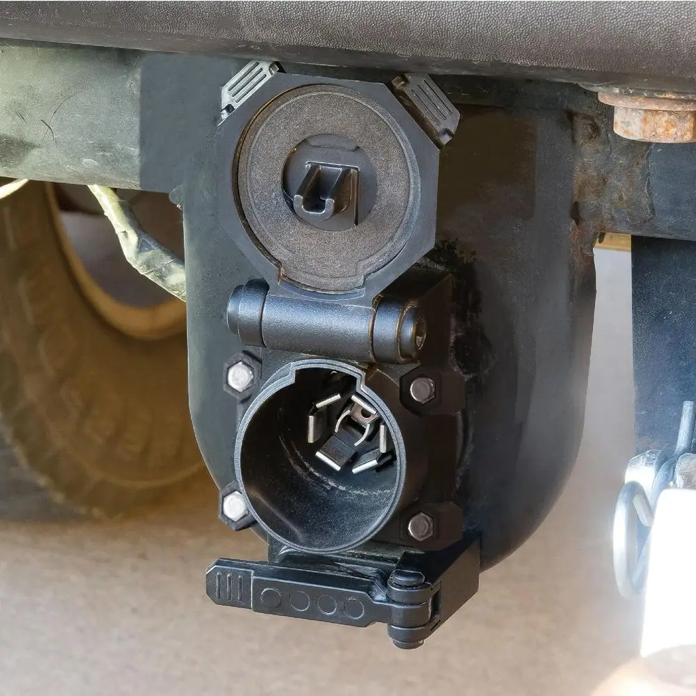 حلول سحب هوبكنز 47180 التحمل متعدد السحب 4 شفرات مسطحة إلى 7 شفرات RV ومجموعة أسلاك مسطحة #4