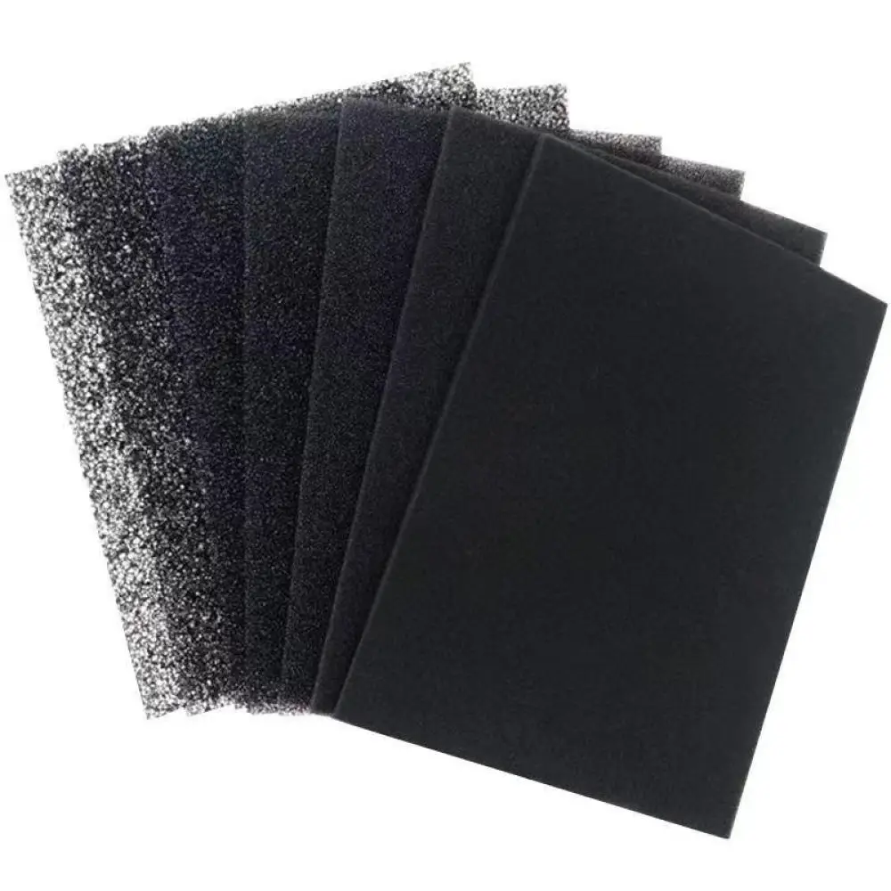 Premium Polyurethane Foam Sponge Black Fireproof Filtering Layer For Aquarium Bio Filtration Computer System Dust Guard
