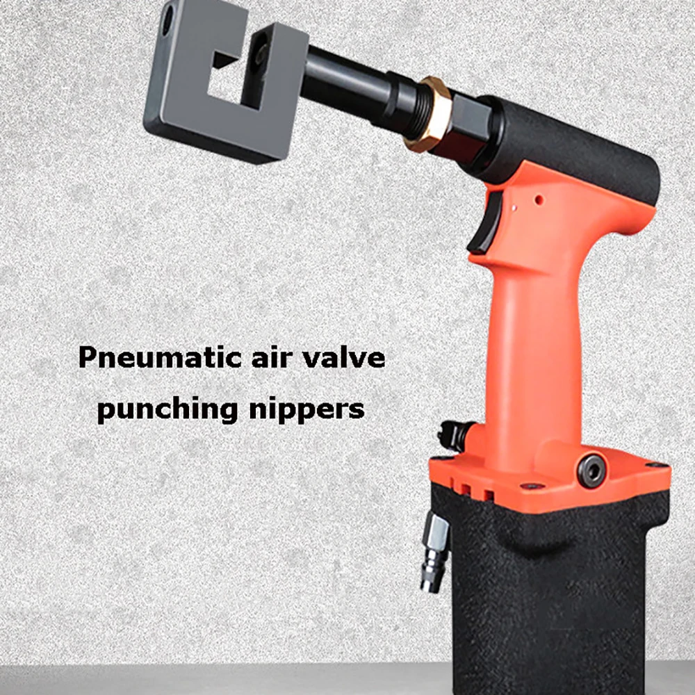 Heavy Duty Hole Puncher  Pneumatic Punching Machine - for Metal Sheets, Iron, Aluminum, Stainless Steel (3.2-12mm) | 1.6T Impact