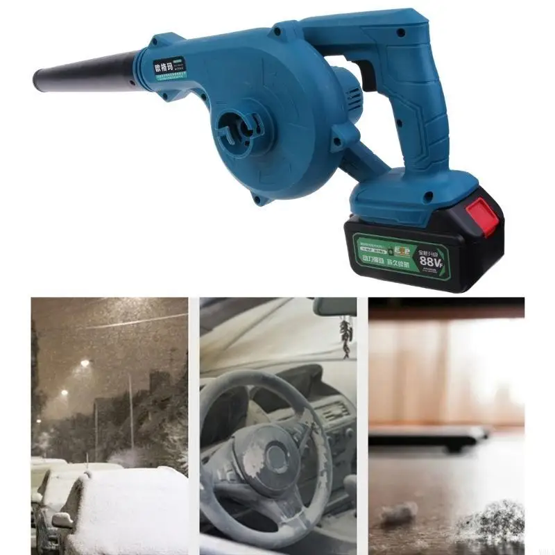 

Y9UA Cordless Leaf Blower & Vacuum AC100V-240V 50/60Hz Charging Power 21V 1.2A Output