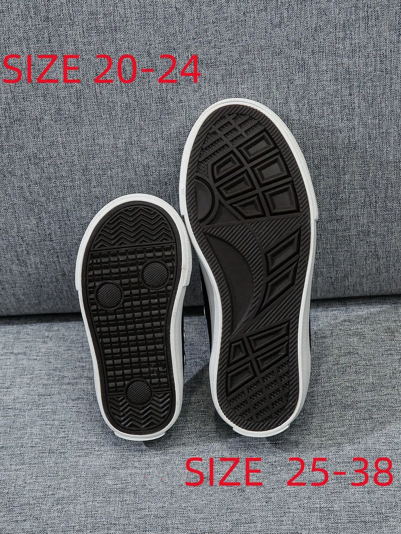 Zapatos blancos de tela para bebé, zapatillas de deporte medianas, zapatos de lona para niños, primavera y otoño, versión coreana simple, niño y niña