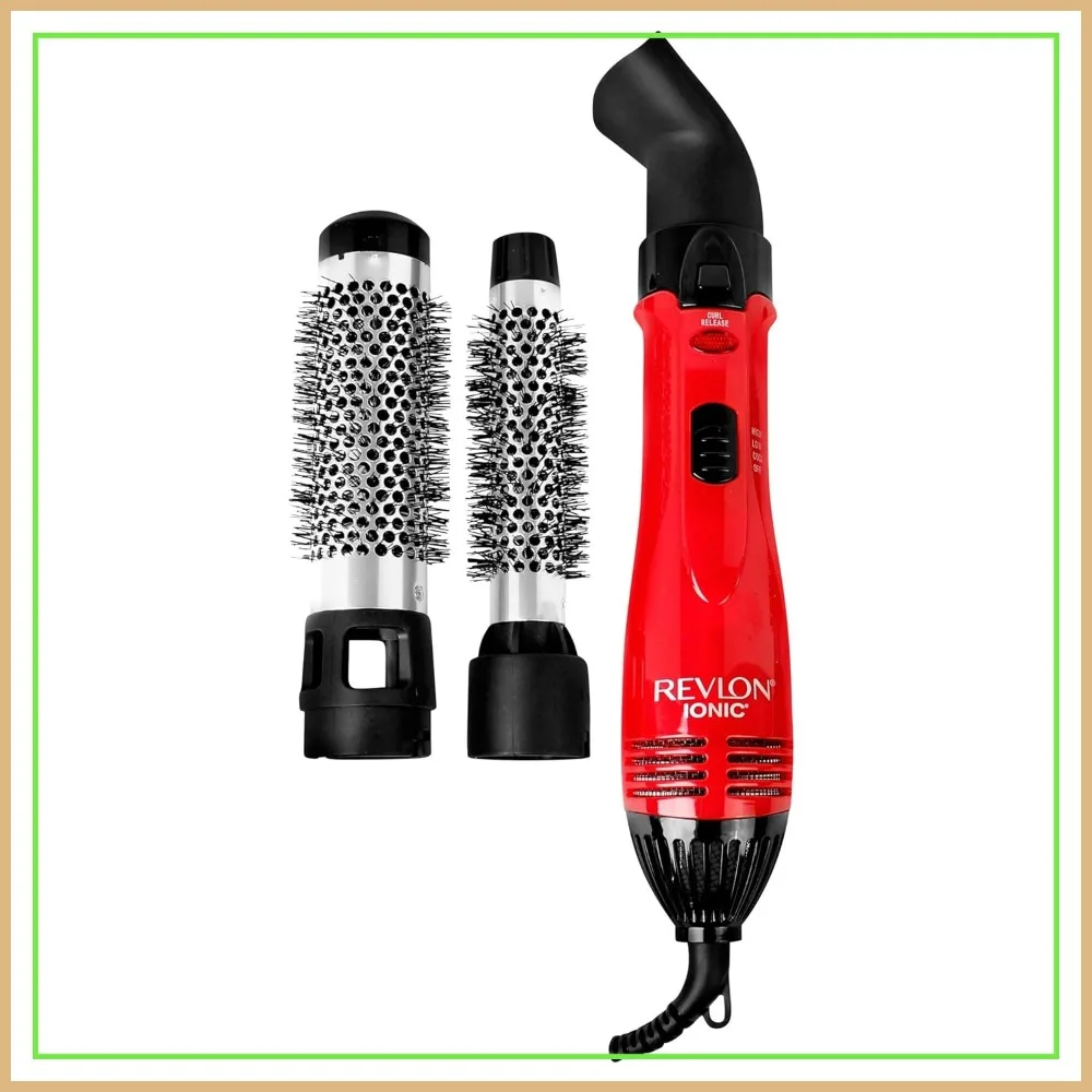 1200W Hot Air Styling Kit with 3 Attachments for Volume, Curls & Smooth Hair