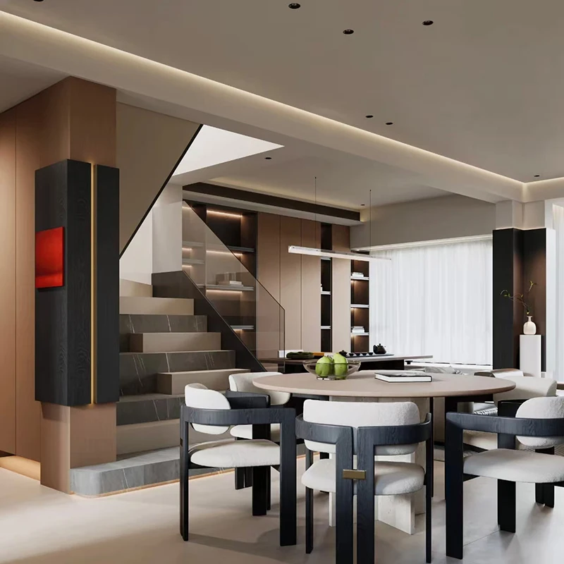 

Современный набор мебели для гостиничной спальни, решение для пятизвездочного проекта гостиничного номера для гостиной и виллы