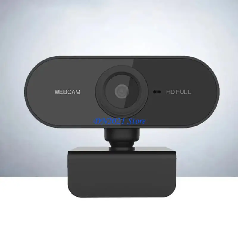 F3KE Premium Webcam for Video Calls 1080P/2K/4K Adjustable Stand Privacy Cover