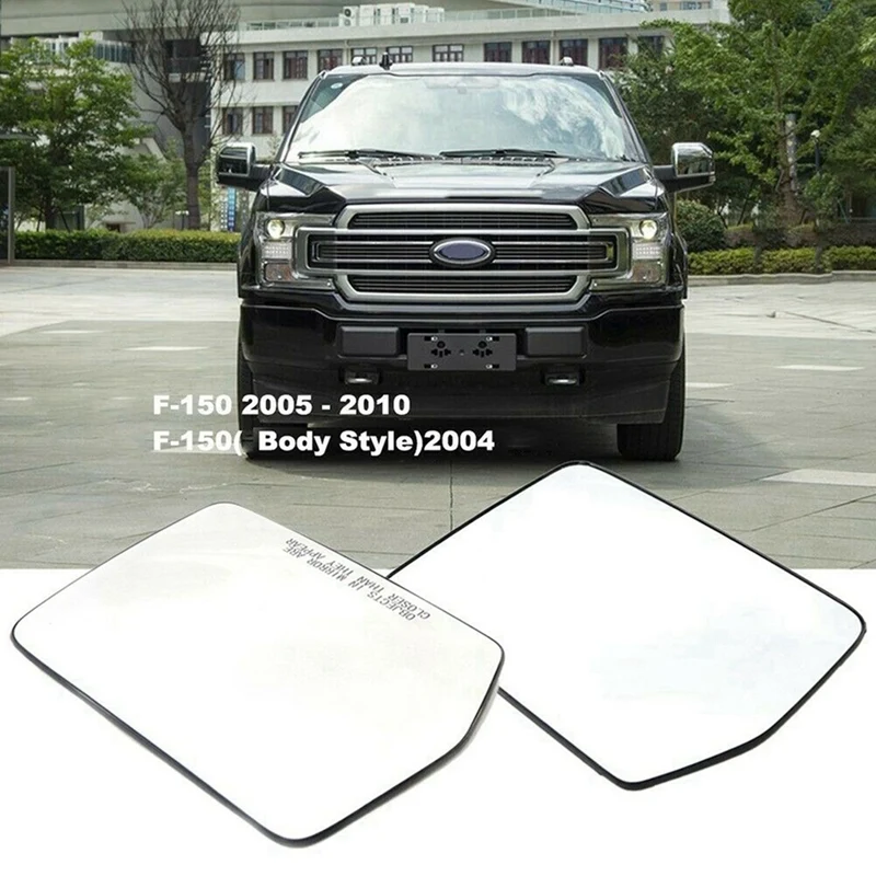 With Electric Heating Reversing Mirror Glass Door Mirror Car For Ford F-150 2004-2010 4L3Z-17K707-DB 4L3Z-17K707-Da Replacement