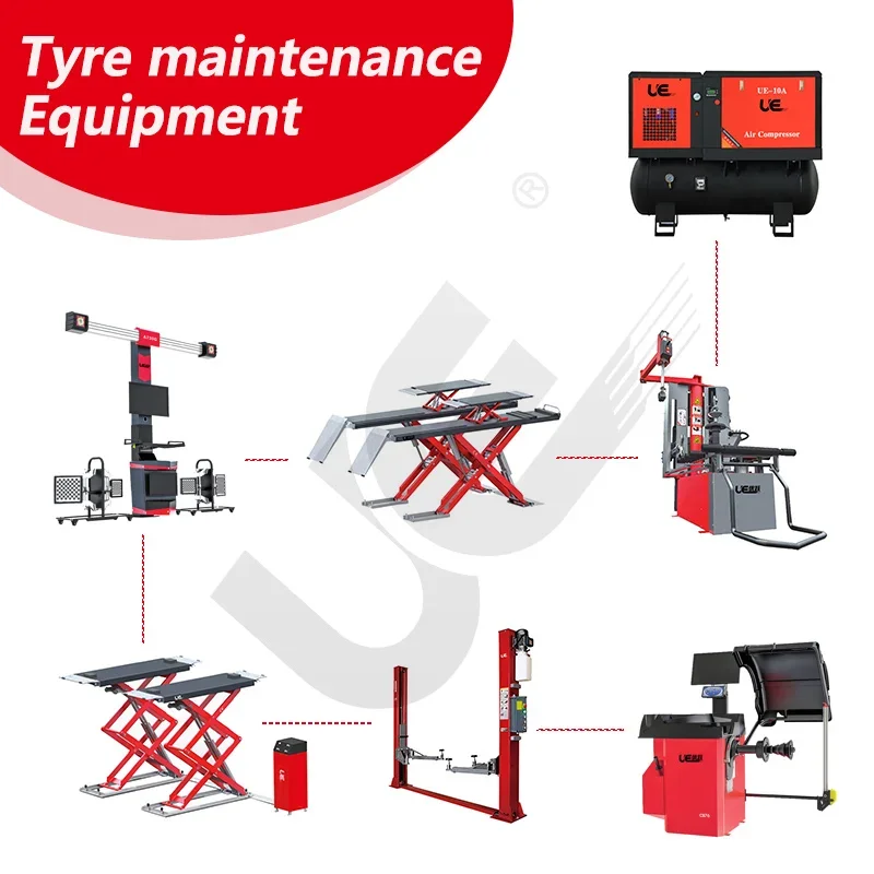 Portable Manual Car Motorcycle Tire Changer Disassemble Simple and cheap Car repair Machine UE-K60001