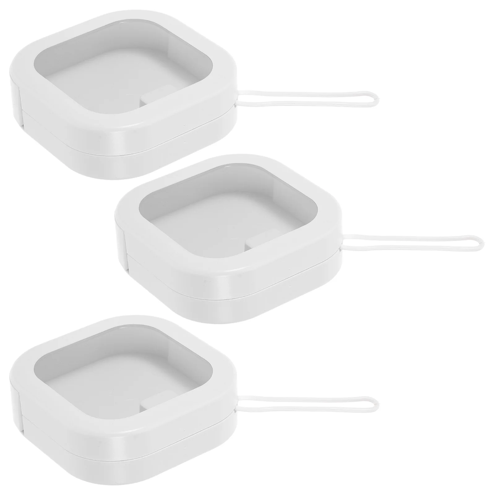 

3 шт. коробка для хранения, прозрачный пластиковый штабелируемый органайзер, портативный пресс для резинок для волос, ювелирных изделий, аксессуаров для макияжа