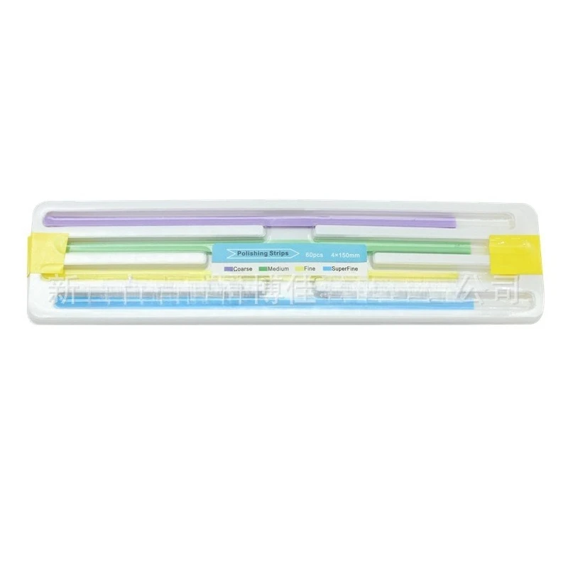 Lab Rainbow PolishingSandStrip, Resin PolishingStrip, Repair Polishing Tool 60 Pcs.
