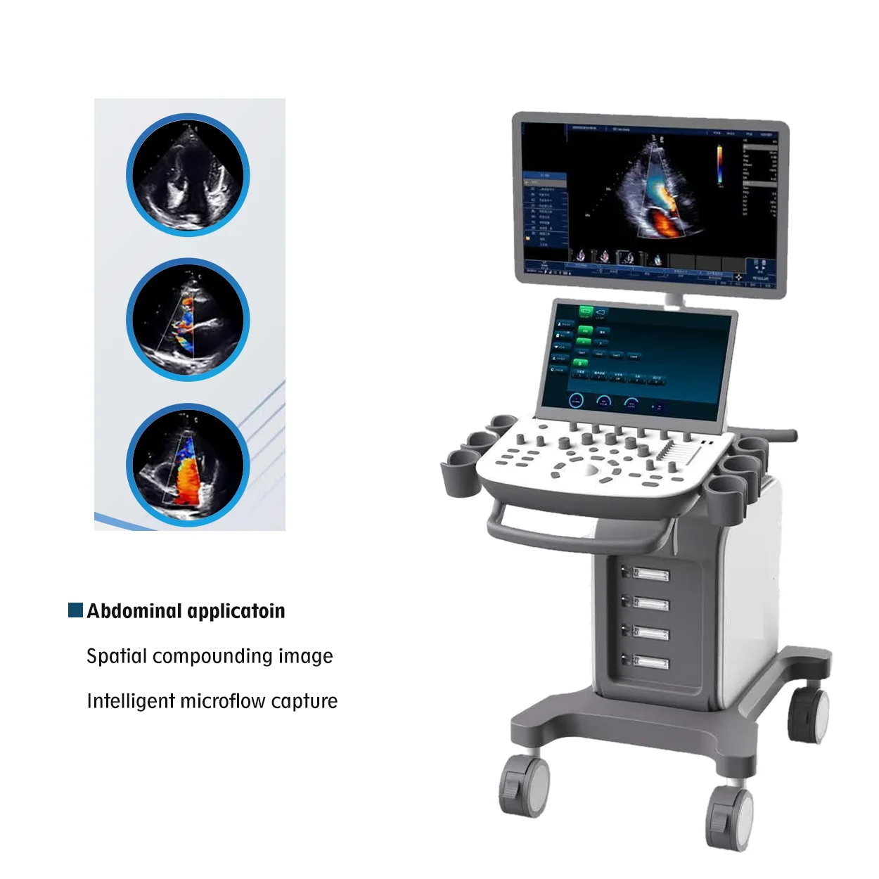 Veterinary Color  Ultrasound Doppler Diagnostic Device 3d 4d Color Doppler Veterinary Ultrasound  Scanner Machine