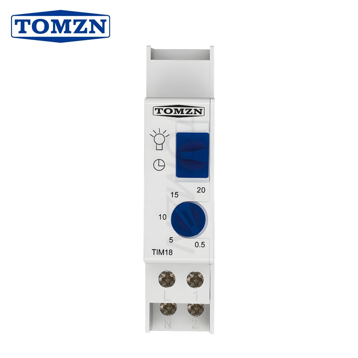 TIM18 الدرج ضوء الوقت التبديل 0.5/5/10/15/20S ON/Auto 250VAC 16A 18 مللي متر بوصة التبديل للأجهزة المنزلية الأكسجين