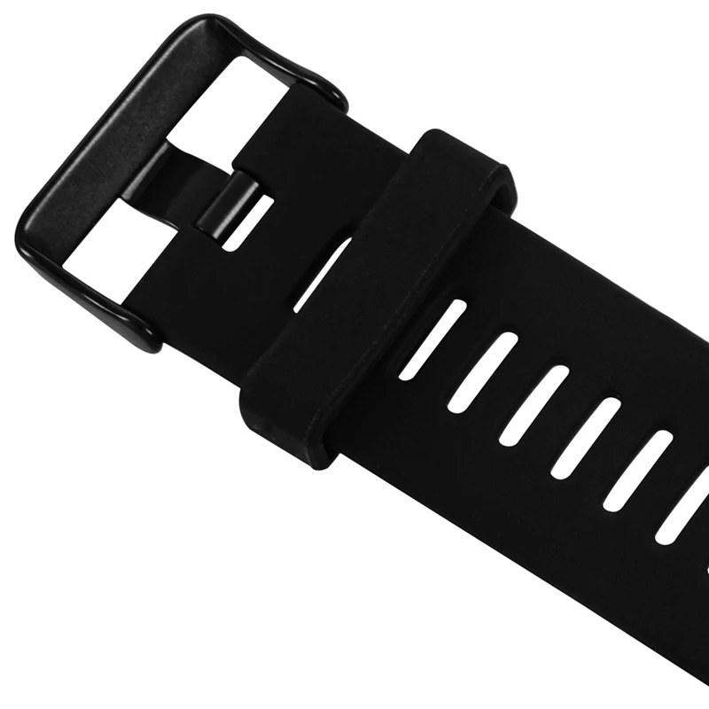 Smart-4X per Garmin Fenix 3 HR cinturino in morbido silicone di ricambio per orologio da polso + kit di strumenti nero