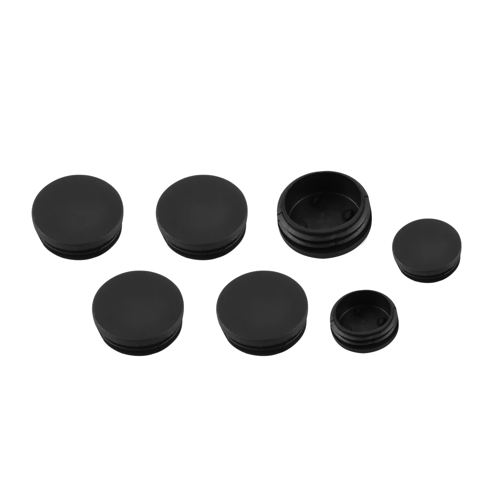 7pcs Girder Tube Frame Hole Cover ABS Waterproof Classis Plugs Tube Hole Caps Cover for Suzuki Jimny Serria JB64 JB74 2019-2023