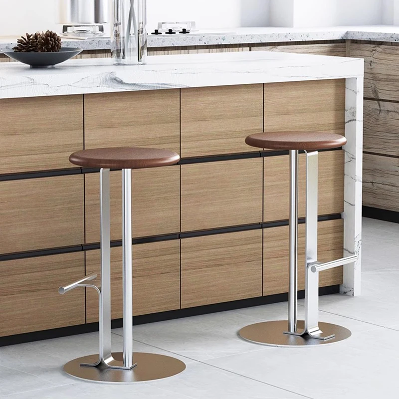 الألومنيوم الاسترخاء مقاعد للبار الجمالية الحد الأدنى غرفة نوم قابل للتعديل مقاعد للبار تصميم العرش تشيس دي بار صالة جناح الأثاث