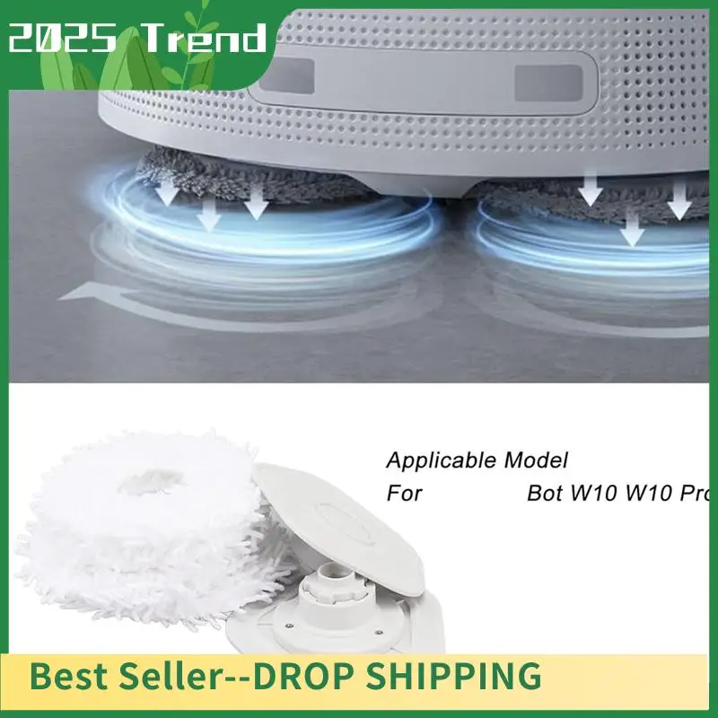 AD33 الساخن مناسبة ل Dreame مكانس كهربائية للكنس W10pro اكسسوارات مكنسة كهربائية ممسحة القماش استبدال أجزاء وسادة الممسحة #6