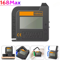 Digital Lithium Battery Checkered Load Universal Testing Tool Battery Tester Button Cell Testers Aneng Battery Meter 168max