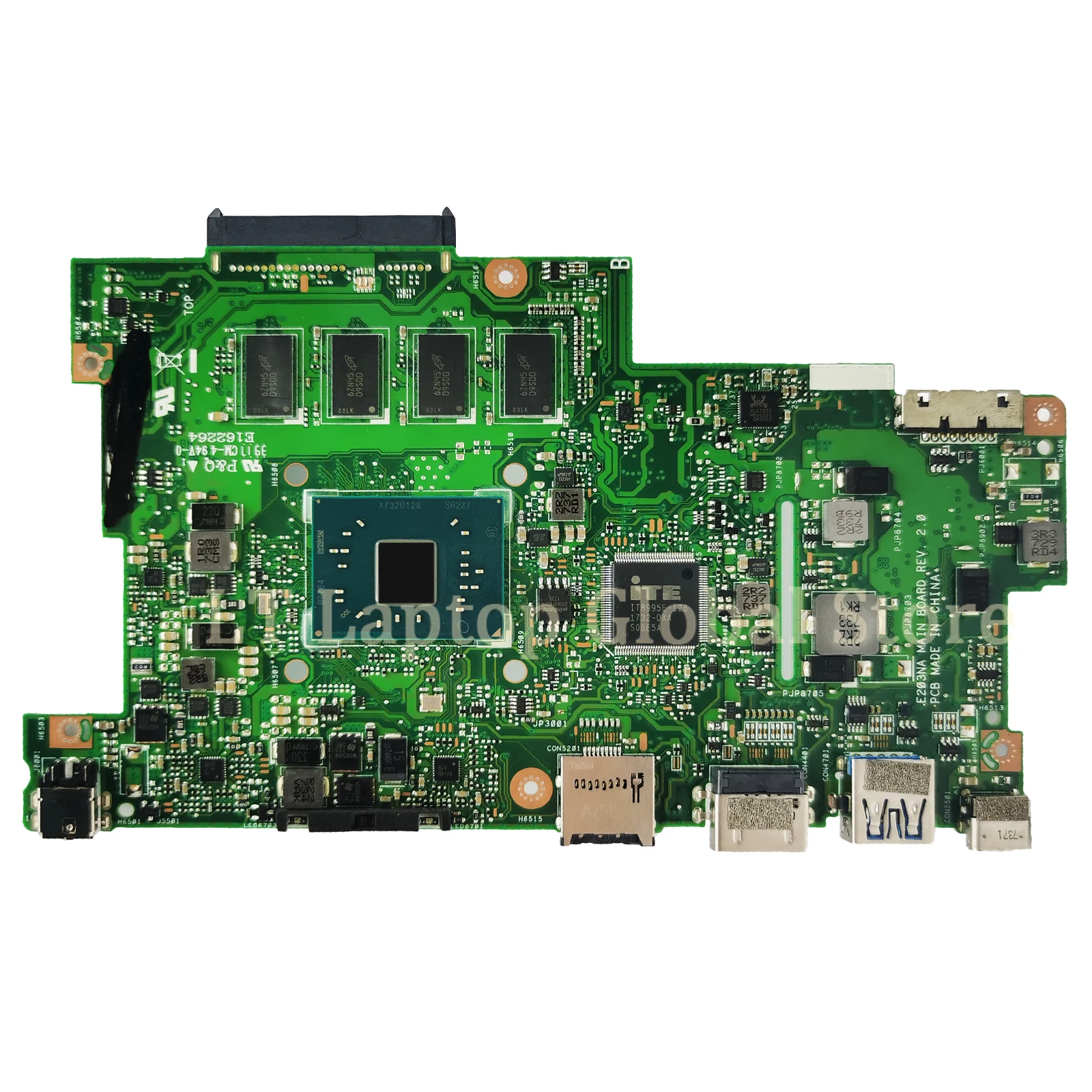 E203NA Mainboard For ASUS E203NAH E203NAS L203NAH L203NA Laptop Motherboard N3350 N4200 CPU 2G 4GB-RAM 0G 32G 64G 128G SSD