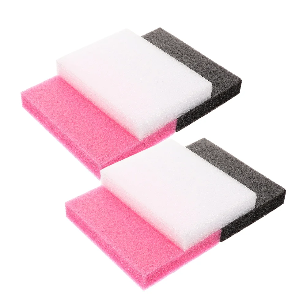 6 Pcs Wool Felt Foam Pad Fabric Pin Cushion Large High Density Blocks Felting DIY Mat