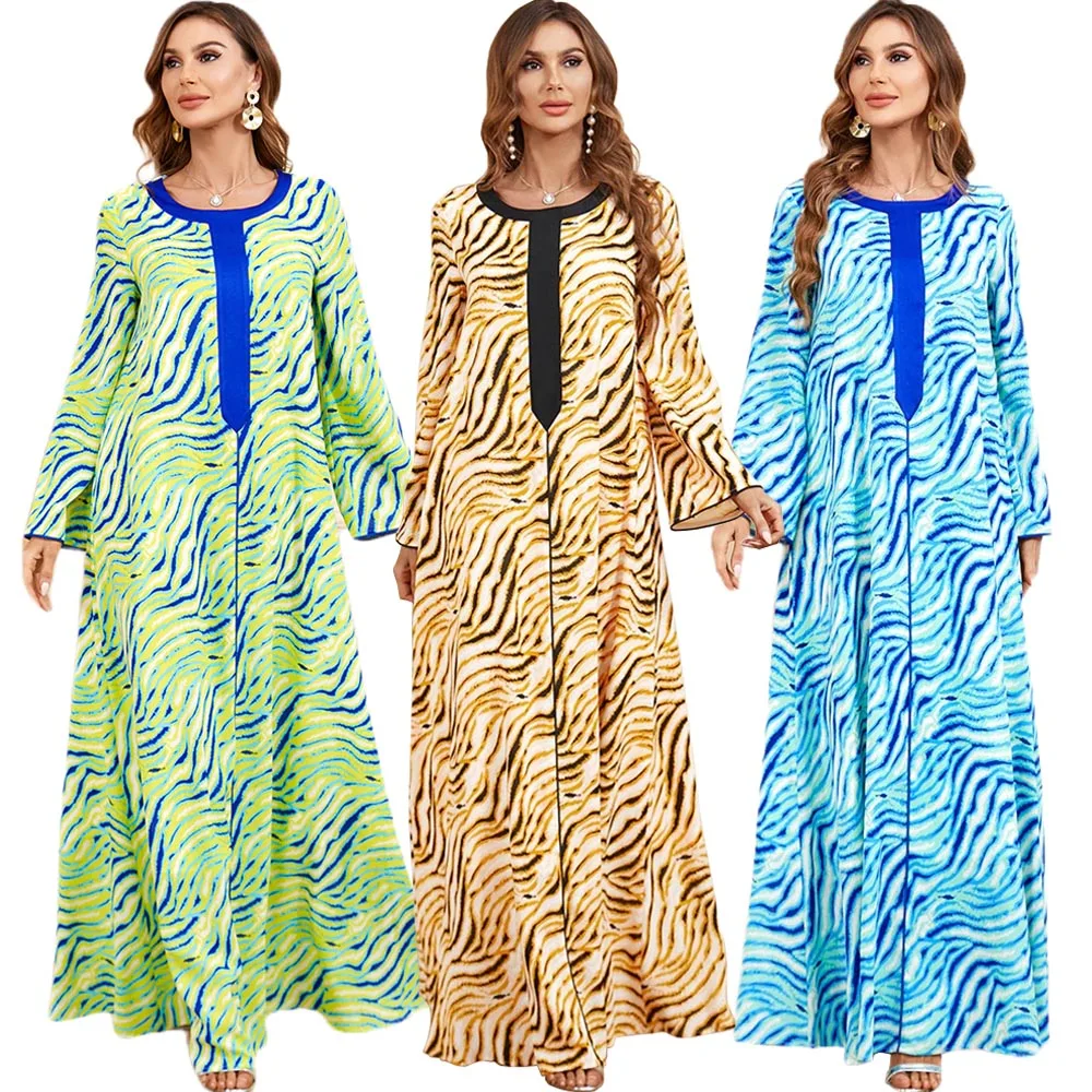 

Eid Mubarak Abaya for 2024 Elegant Women Islamic Clothing Ramadan Muslim Long Dress Jalabiya Dubai Evening Gowns Moroccan Kaftan