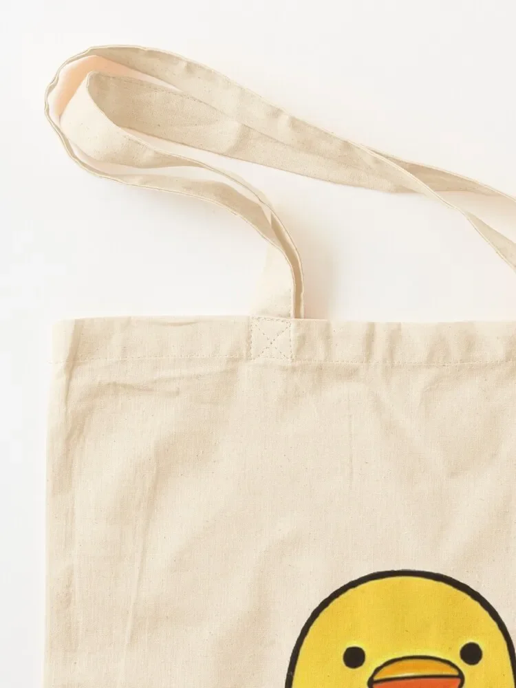 Cute Duck With Knife Duckling Meme Tote Bag reusable shopping bag Lady bag