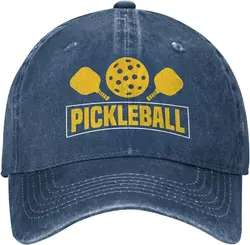 Pickleball Lover Hat Hat Pickleball Lover Cap for Men Baseball Cap with Design Cap Blue