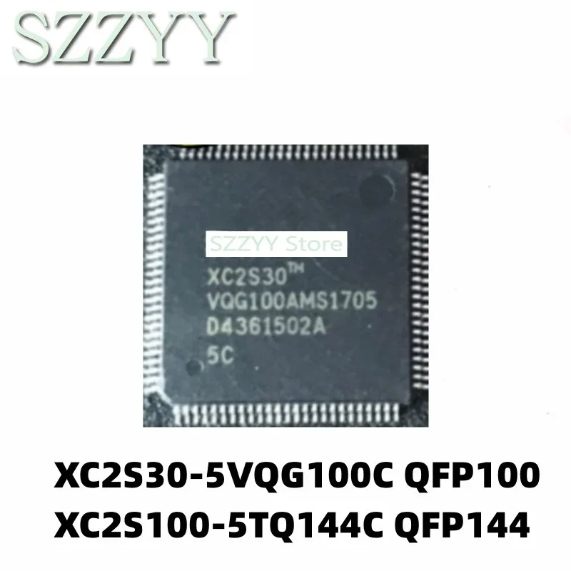 5PCS XC2S30 XC2S30-5VQG100C QFP100 XC2S100-5TQ144C I QFP144  XC2S100-5TQG144