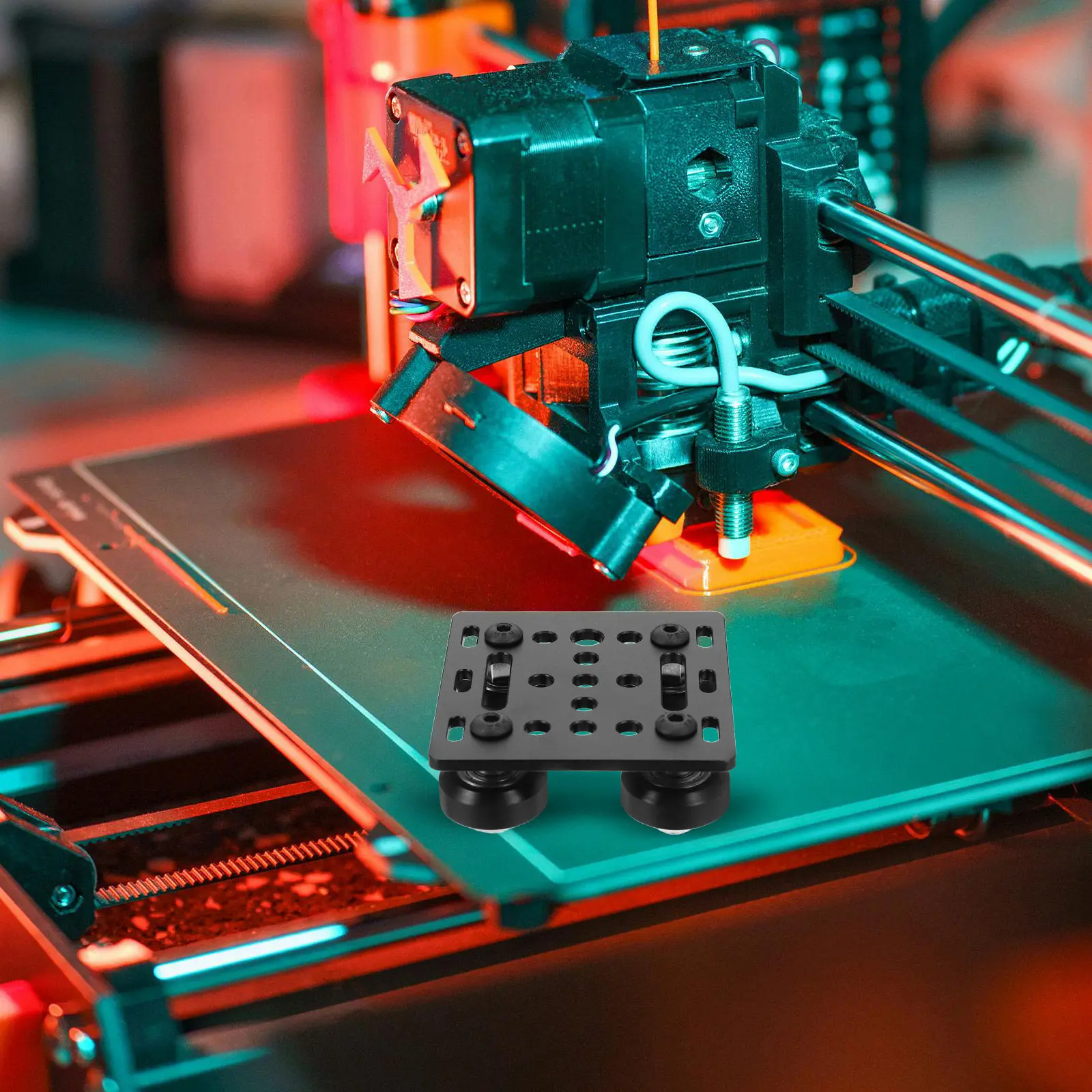 

Aluminum Profile Pulley V Wheel Plate Premium European 2020 Gantry Plate Pulley for 3D Printer Parts Accessories