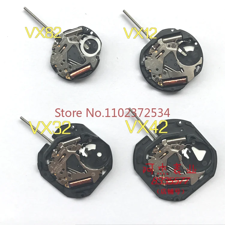 10 pieces  Original watch accessory movement VX movementVX12 32 42 82E Electronic quartz movement