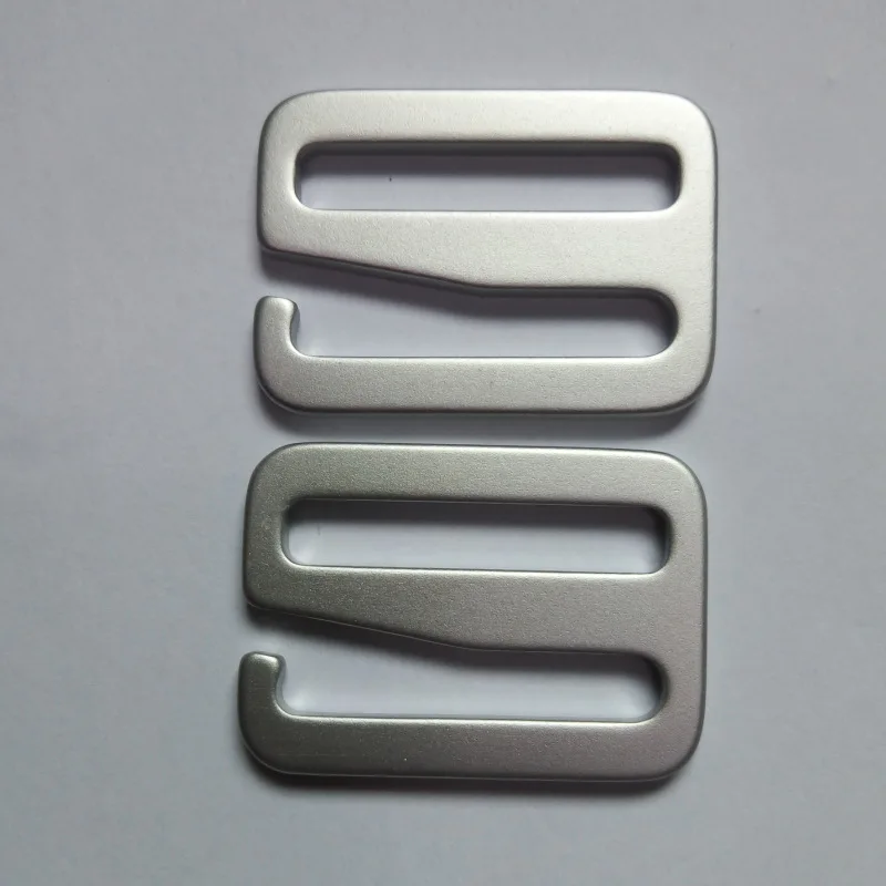 1Pcs Aluminum Alloy Metal G Buckles 9 Hook Strap Release Buttons Adjusters Bag Belt Backpack,Inner Diameter 25/30/38/45/50mm
