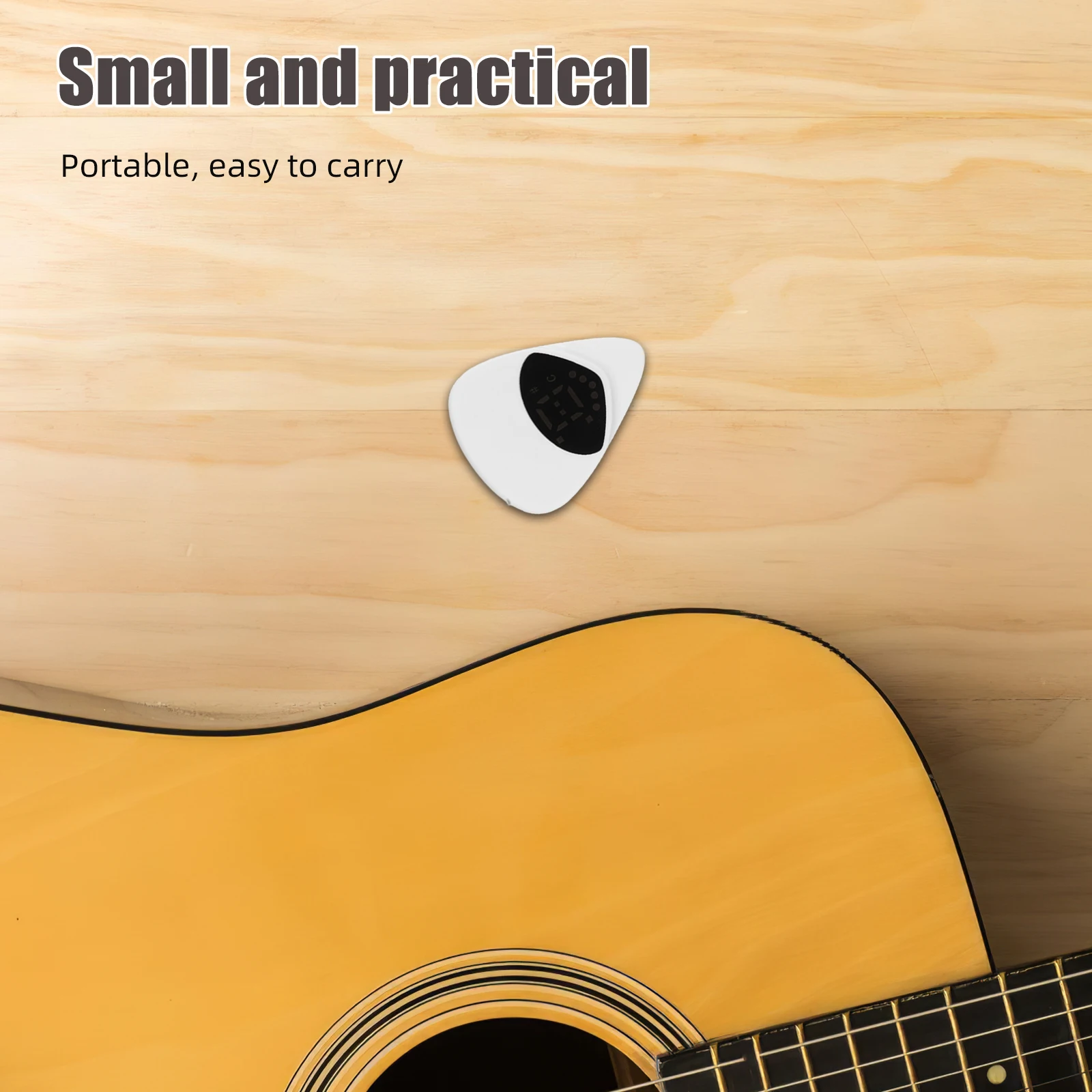 

Guitar Tuner Picks Acoustic Electric Bass Automatic Chargeable Rechargeable Precision Sensor Portable Musical Instrument