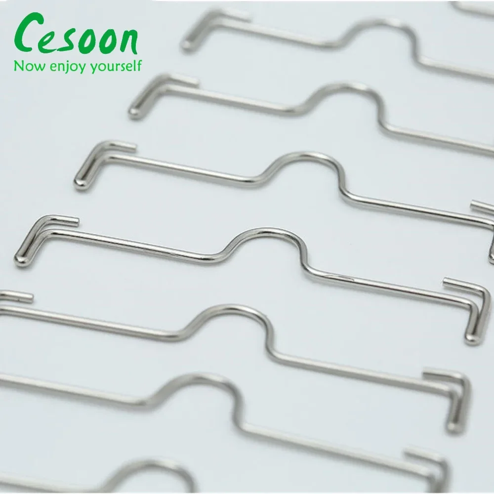 10Pcs Dental Orthodontic Palatal Bar On The Molar Band With Lingual Sheath Palatal Arch Bars Universal Reversed Dentist Material